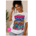 What’s Poppin’ Twin?! Graphic T-Shirt | Matching Twin Tee | Cute Sibling Shirt | Fun Cartoon Style Tee