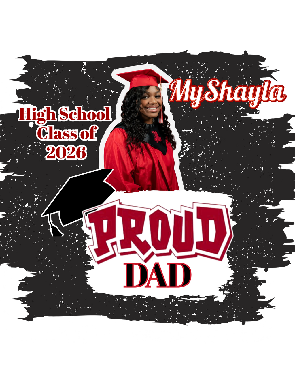 Proud Family Graduation Shirt | Custom Photo Class of 2026 Tee