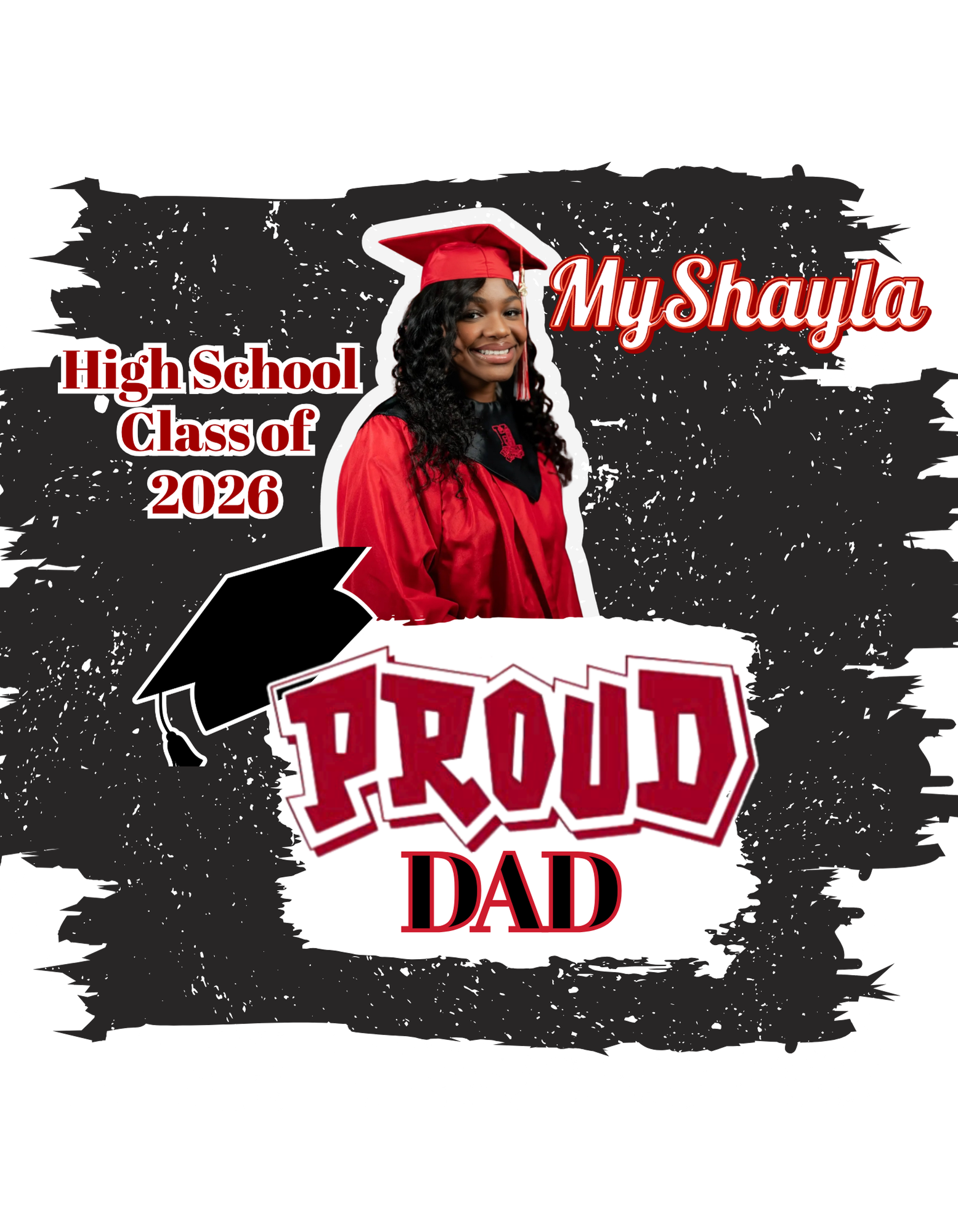 Proud Family Graduation Shirt | Custom Photo Class of 2026 Tee